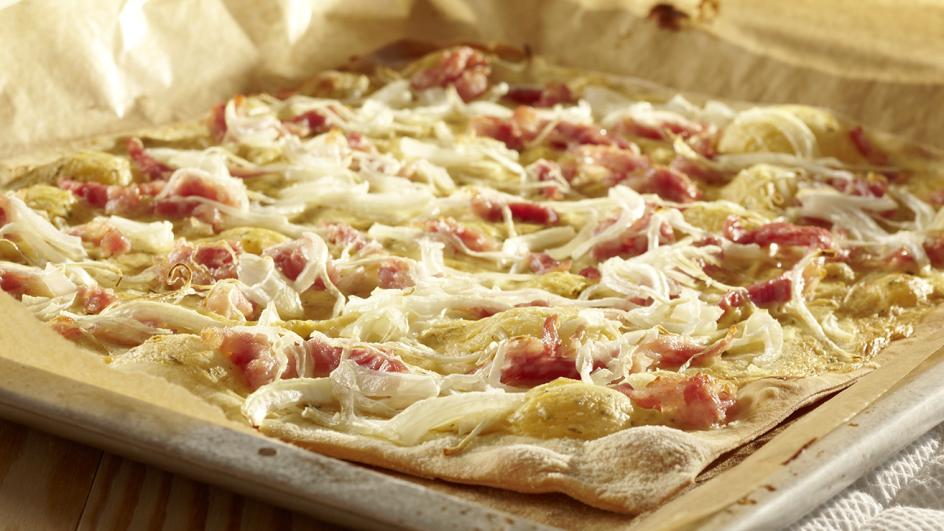 Elsässer Flammkuchen