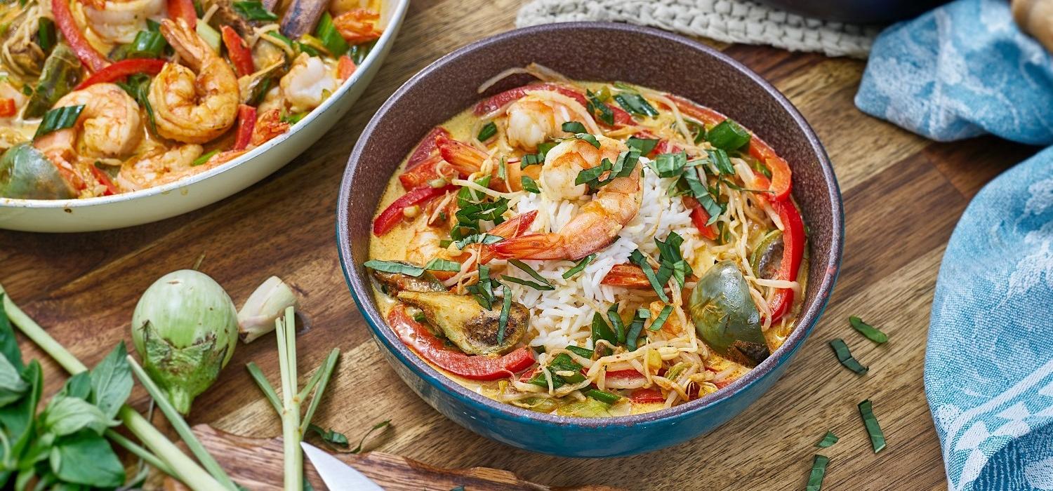 RECIPES_Asiatisches Curry mit Gambas