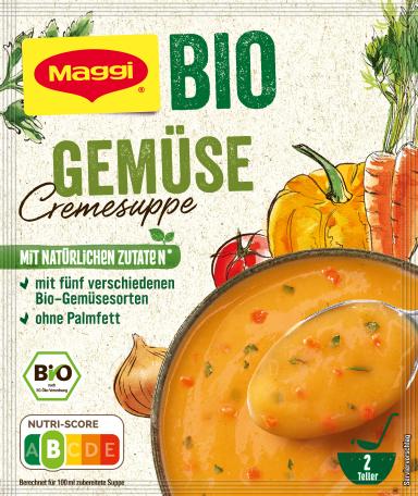 MAGGI BIO Gemüse Cremesuppe