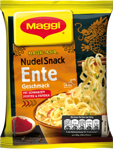Maggi Magic Asia Nudel Snack Ente