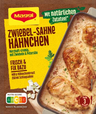  FIX Zwiebel Sahne Hähnchen