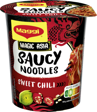 Maggi Magic Asia Saucy Noodles Sweet Chili
