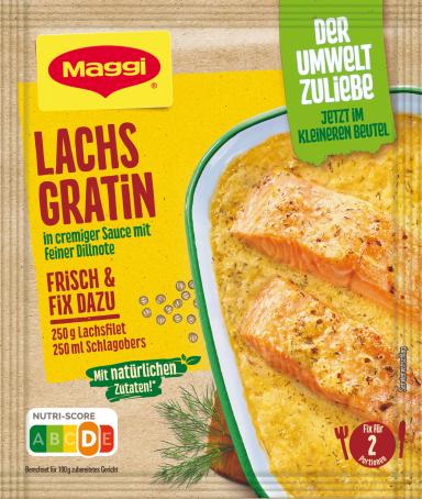 Maggi Fix für Ofen Lachsgratin