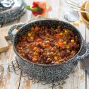 Chili con Carne mit Paprika und Mais