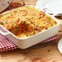 Bunte Paprika-Erbsen-Lasagne