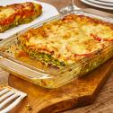 Lasagne mit Spinat, Frischkäse & Tomaten